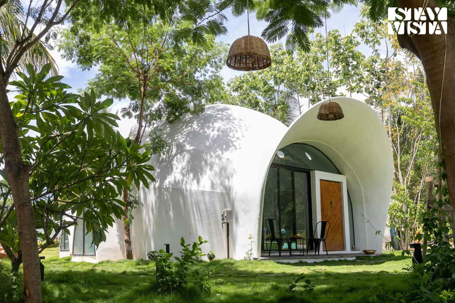 Stayvista At Shwaas Mysore With Private Pool Exteriör bild