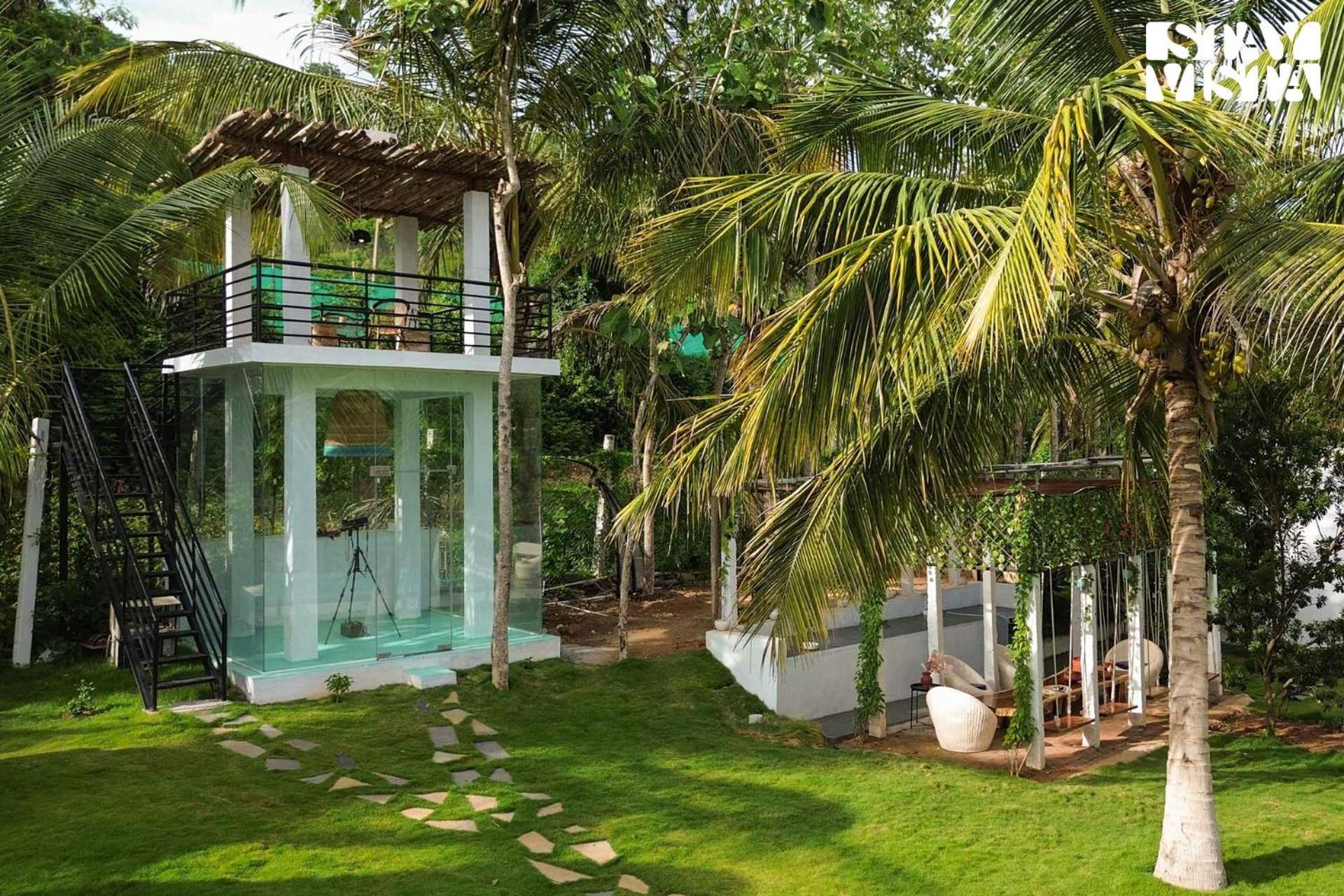 Stayvista At Shwaas Mysore With Private Pool Exteriör bild